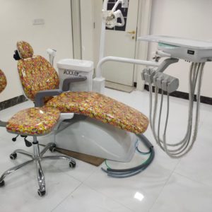 ADDLER Dental Pediatric Chair With Integrated LED. Compressor Full Clinical Set up.