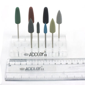 ADDLER DENTAL Acrylic Polishers Points Big set of 8