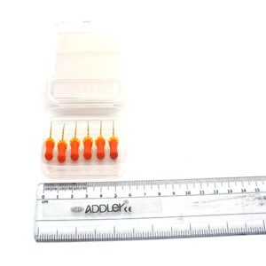 ADDLER DENTAL  HEAT ACTIVATION SUPER FLEX NITI  HAND USE PROTAPER 19MM  ORANGE