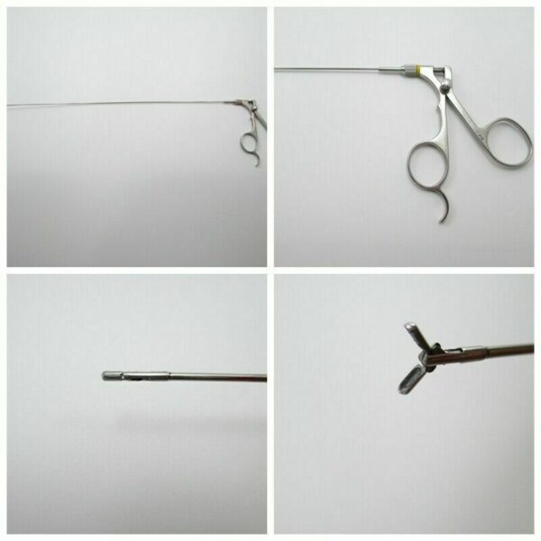 ADDLER Laparoscopic Hysteroscopy 3 Piece Biopsy/Alligator/ Scissor Forceps 5Fr 400mm