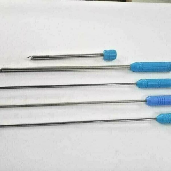 ADDLER Laparoscopic Safety Trocar Fixable Pyramidal Myoma Screw Knot Pusher