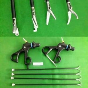 ADDLER Laparoscopic 5mm Maryland, Mixter, Biopsy Spoon, Needle Nose Grasper. Set of 6Pcs.