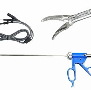 ADDLER Laparoscopic Bissinger Bipolar Maryland 5mm Dissector Forcep With Bipolar Cable.