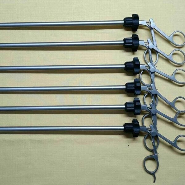 ADDLER Laparoscopy 2/3 Claw Grasper Forceps. Set of 6