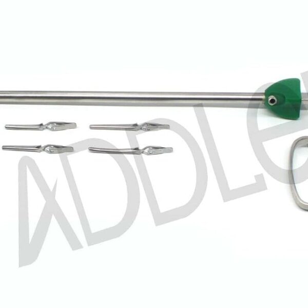 ADDLER Laparoscopic Bull Dog Clip Applicator 10mm. Qty – 1