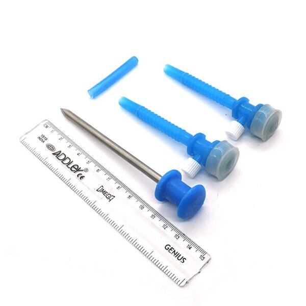 ADDLER Laparoscopic Plastic Disposable Apple Trocar With Cannula 5mm