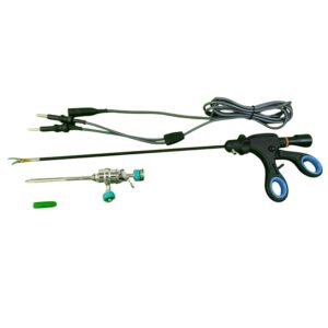 ADDLER Laparoscopic Bipolar Maryland With Bipolar Cable & 5mm Pyramid Trocar Set of 3