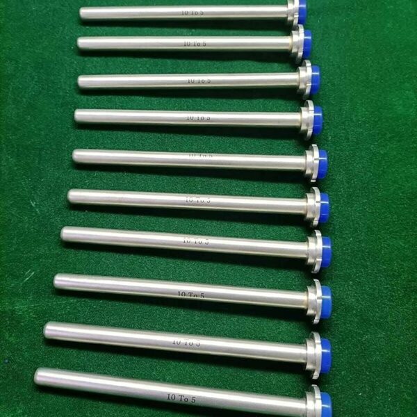 ADDLER Laparoscopic Metal Reducer 10mm to 5mm. Set of 10Pc