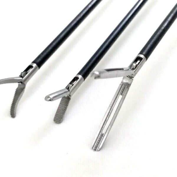 ADDLER Laparoscopic Long Bowl, Spoon, Maryland Forceps With 1 Handle.