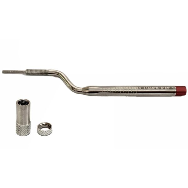 ADDLER Dental 3.1mm Implant Osteotome Angulated – Surgical Tool for Bone Preparation, Premium Quality, Ideal for Implantology