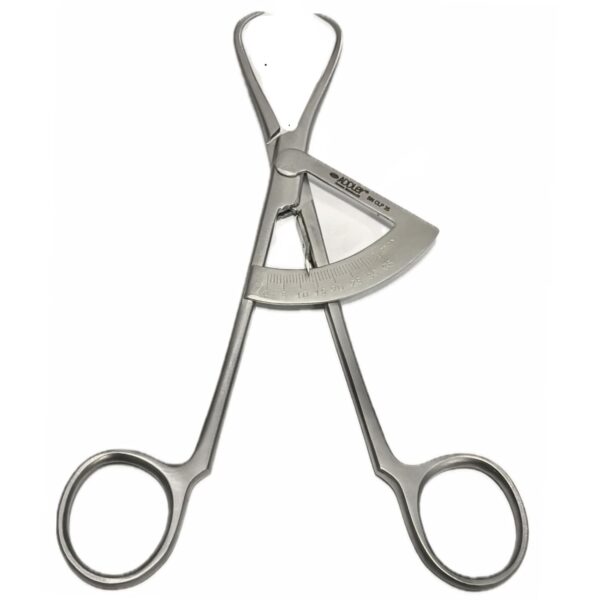 ADDLER Dental Implant Bone Caliper with Scale – Precision Measuring Tool for Implant Procedures, Stainless Steel, Adjustable for Accurate Bone Measurements