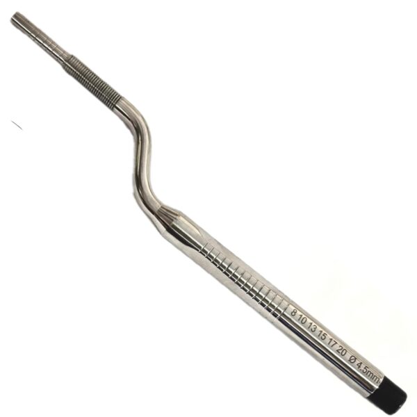 ADDLER Dental Osteotome 2.6mm Angulated Surgical Instrument for Implantology | Precision Surgical Tool for Bone Grafting & Sinus Lift Procedures