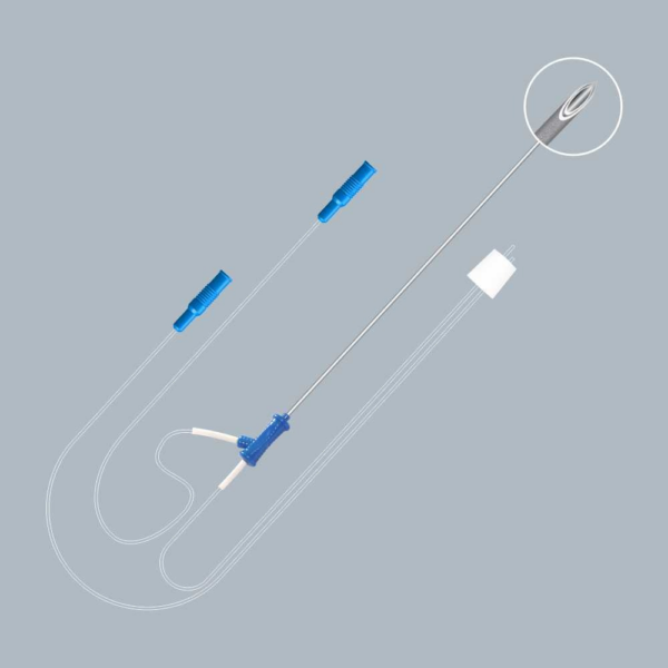 ADDLER Laparoscopic  Double Lumen Ovum Pickup Needle – Precision IVF Aspiration Needle for Oocyte Retrieval 17G. Qty-1pc